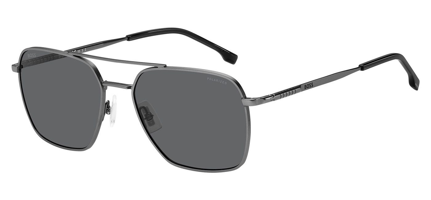 Shop online for Hugo Boss DU 0838/S Size:52 Matte Black Golden Matte Golden  Brown 72Y Wayfarer Shape Sunglasses