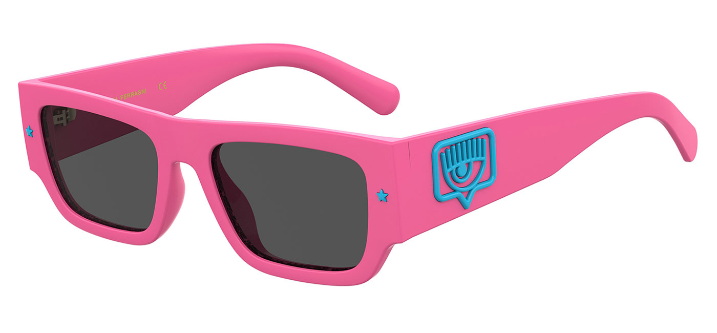 Chiara Ferragni CF 7013/S Prescription Sunglasses - Pink / Grey ...