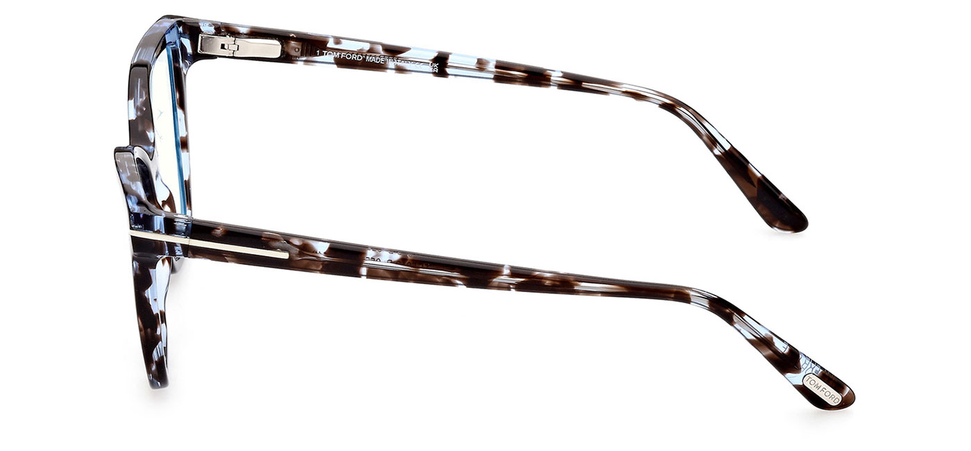 Tom Ford FT5812-B Glasses - Coloured Havana - Tortoise+Black