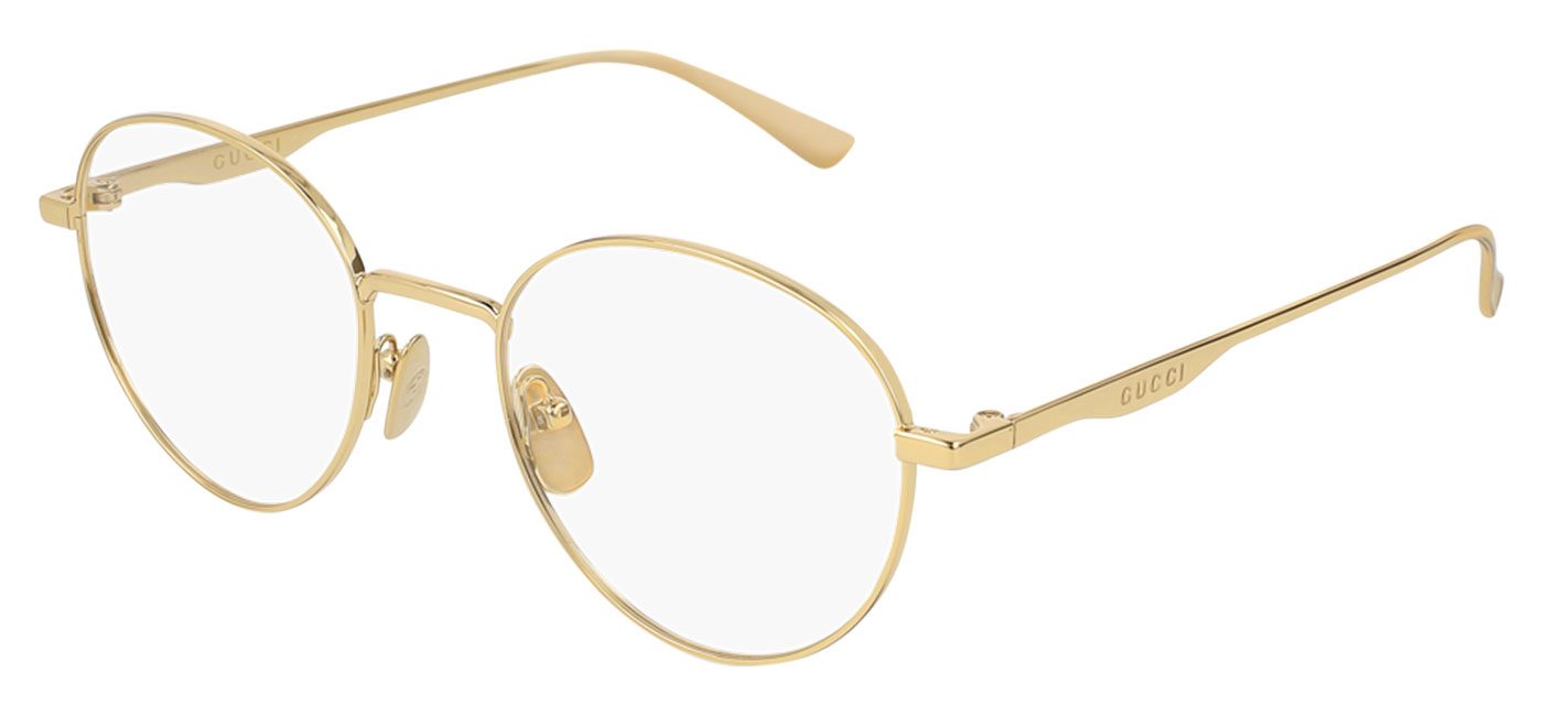 Gucci GG0337O Glasses - Gold - Tortoise+Black