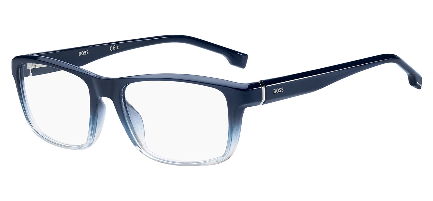 Hugo Boss 1376 Glasses Blue Shaded Tortoise+Black
