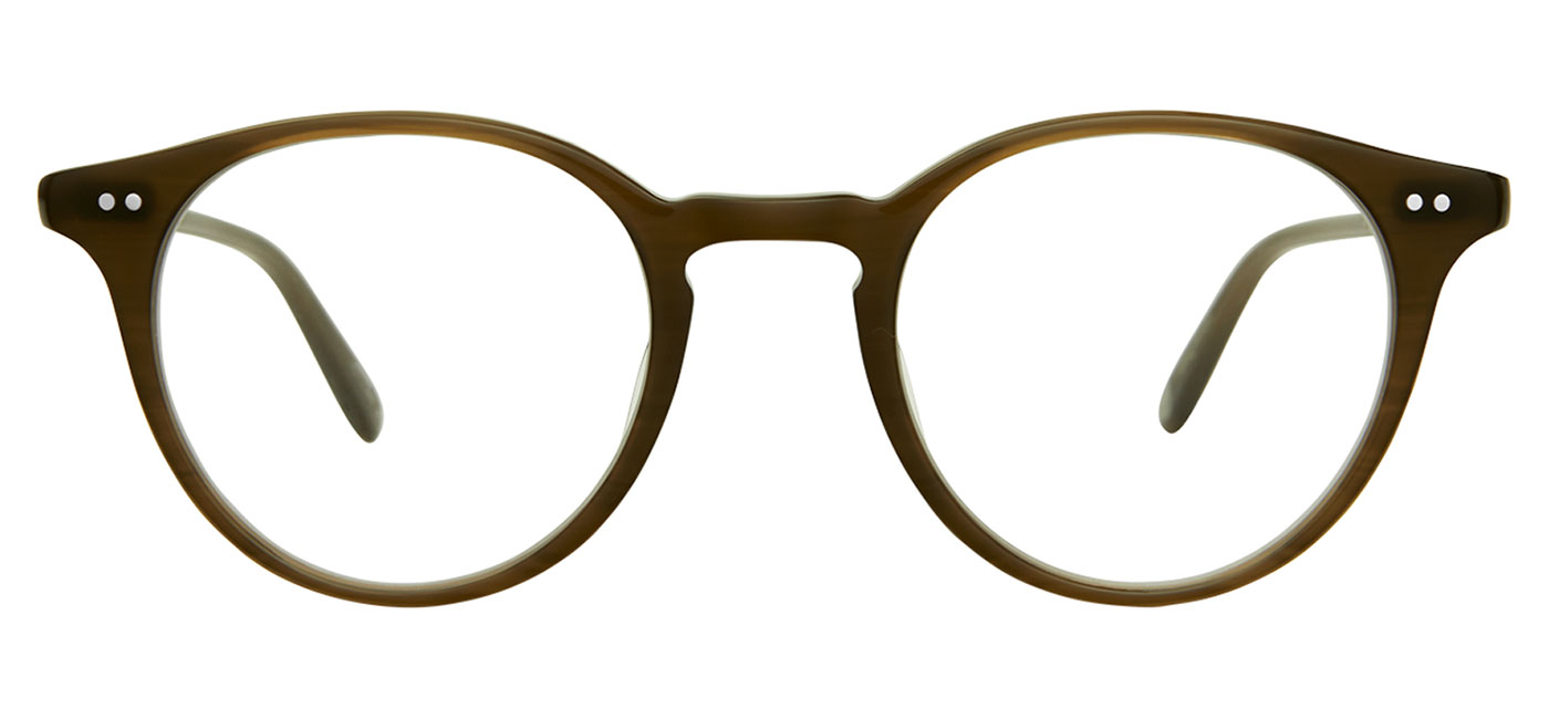 Garrett Leight Clune Glasses - Olive - Tortoise+Black