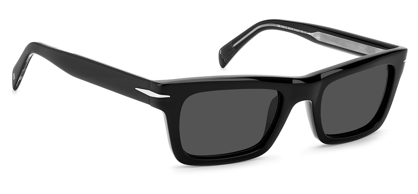 David Beckham DB7091/S Prescription Sunglasses - Black / Grey ...