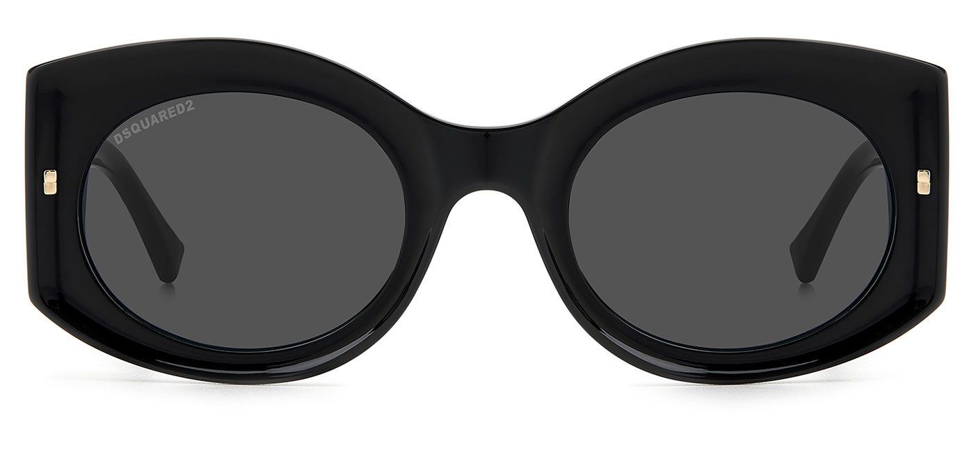 DSQUARED2 0071/S Sunglasses - Black / Grey - Tortoise+Black