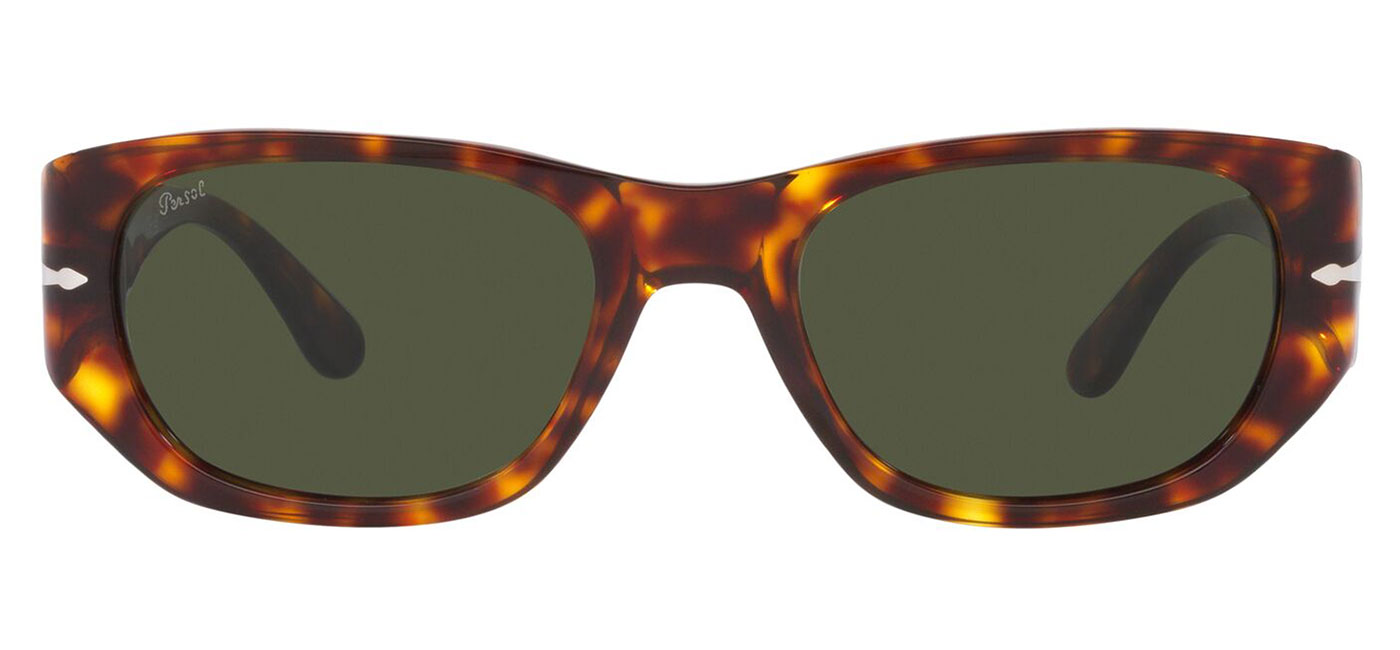 Persol PO3307S Sunglasses - Havana / Green - Tortoise+Black