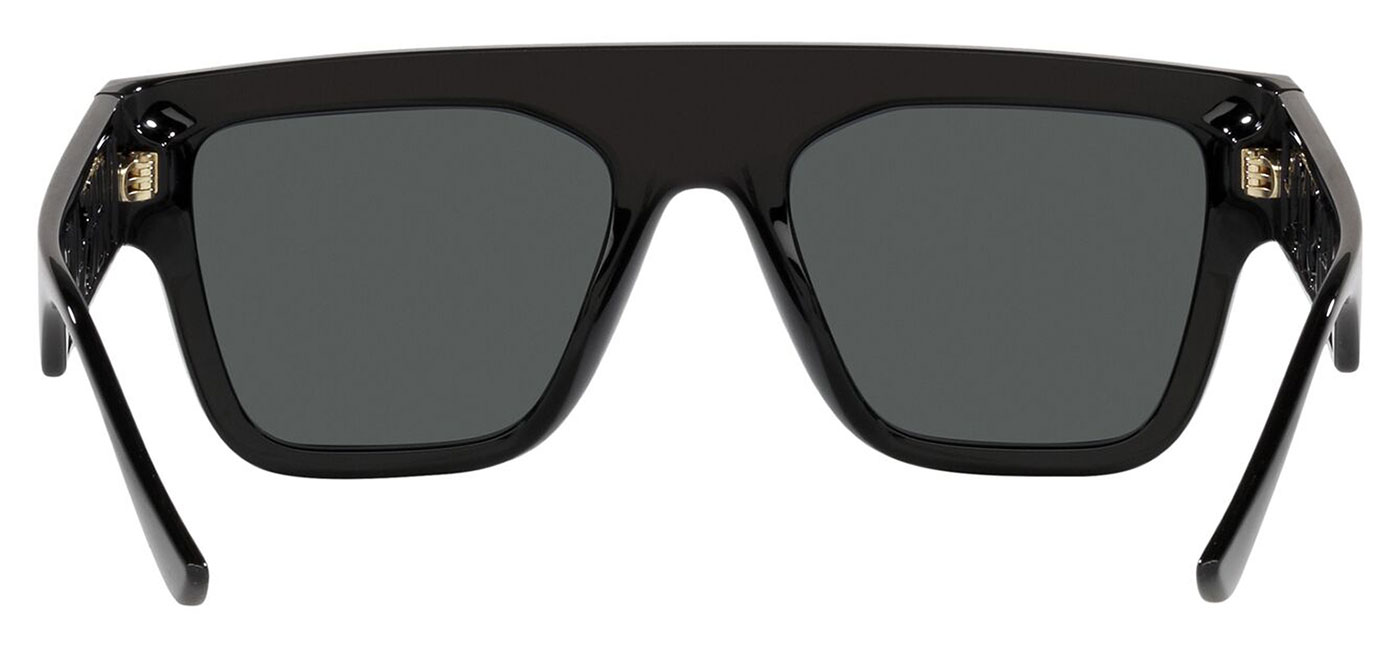 Versace VE4430U Sunglasses Black / Dark Grey Tortoise+Black