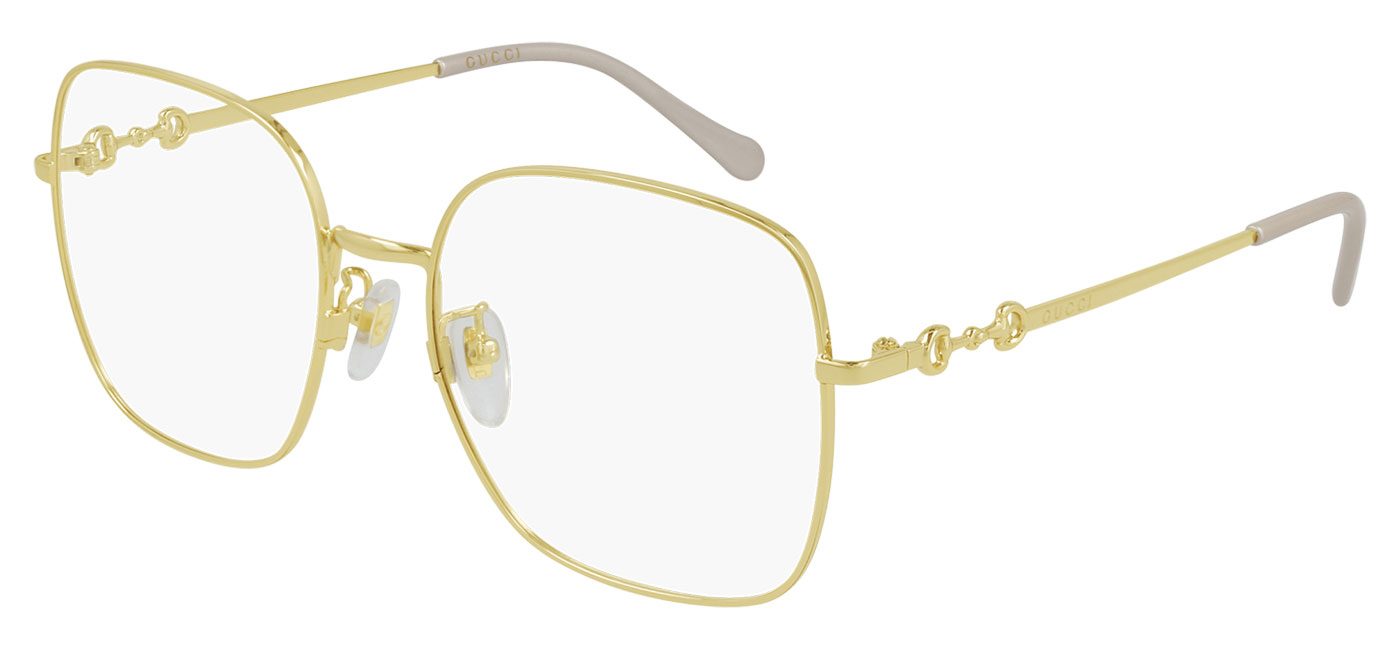 Gucci GG0883OA Glasses - Gold - Tortoise+Black
