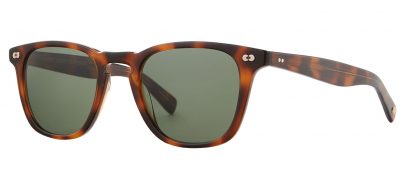 Garrett Leight Brooks X Sunglasses - Spotted Brown Shell / Pure G15