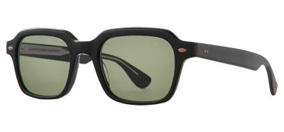 Garrett Leight OG Freddy P Sunglasses - Black / Valley View Green