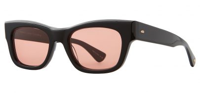 Garrett Leight Woz Sunglasses - Black / Sweetwater