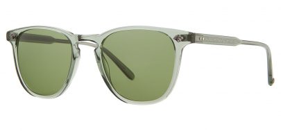 Garrett Leight Brooks II Sunglasses - Juniper / Pure Green