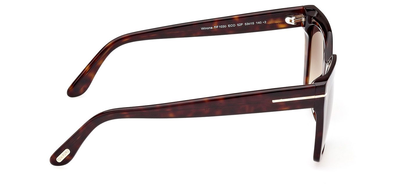 Tom Ford FT1030 52F Winona Sunglasses – Dark Havana / Gradient Brown 4
