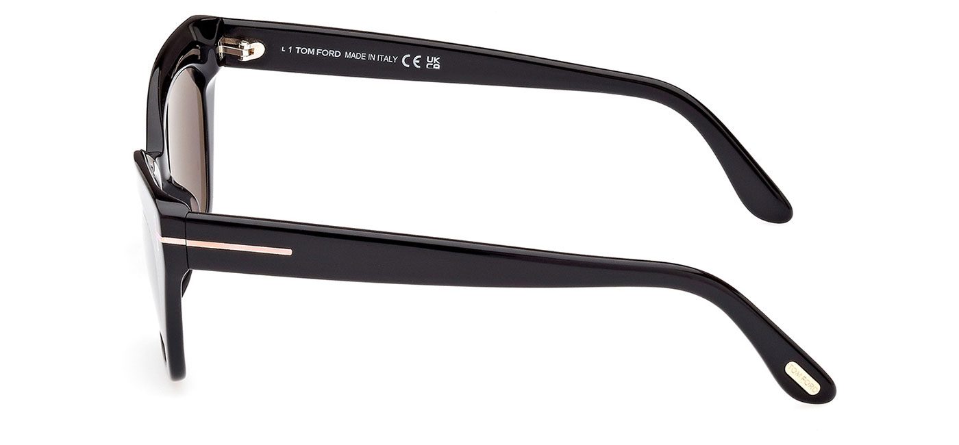 Tom Ford FT1031 01A Juliette Sunglasses – Shiny Black / Smoke 5