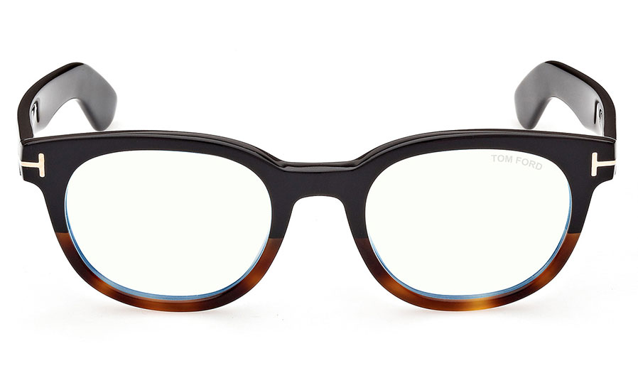 Tom Ford FT5807 Glasses - Black - Tortoise+Black
