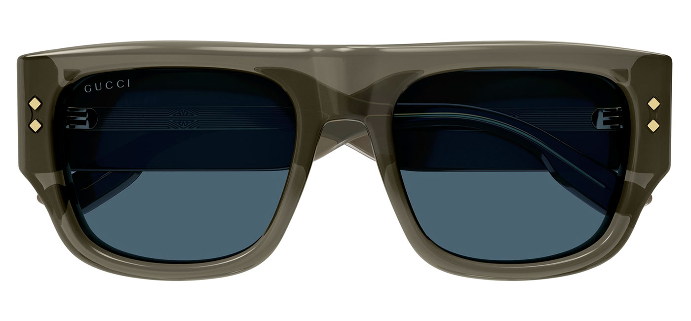 Gucci GG1262S Sunglasses Grey / Blue Tortoise+Black