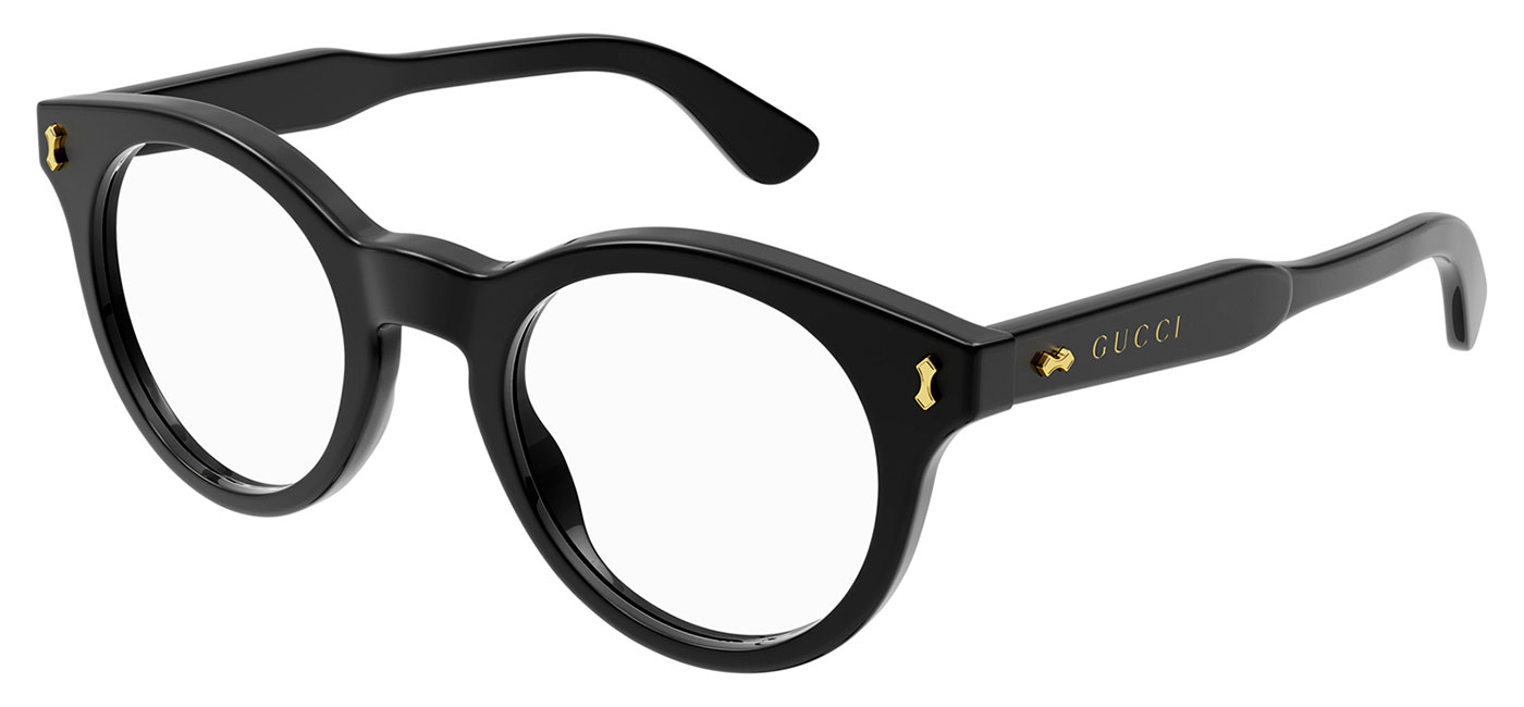 Gucci GG1266O Glasses Black Tortoise+Black