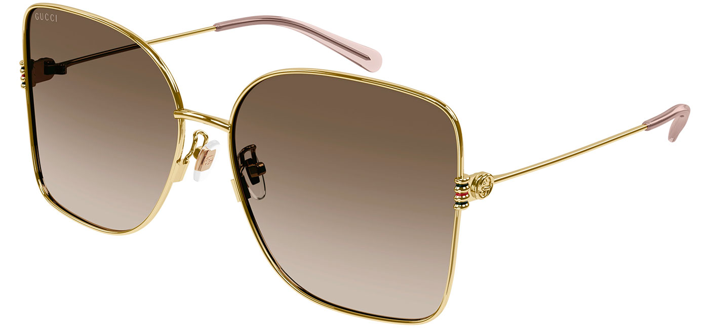 Gucci gradient sale square sunglasses