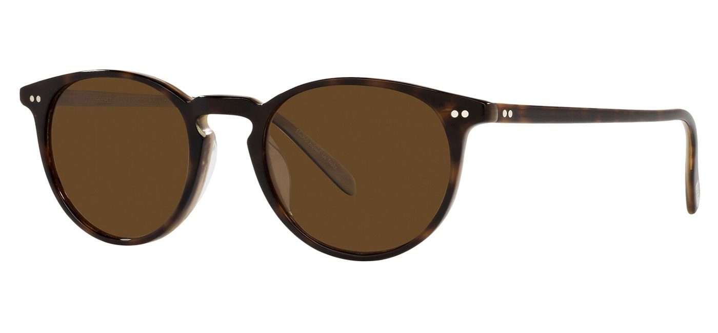 Oliver Peoples OV5004SU Riley Sunglasses - Horn / Tru Brown Polarised ...