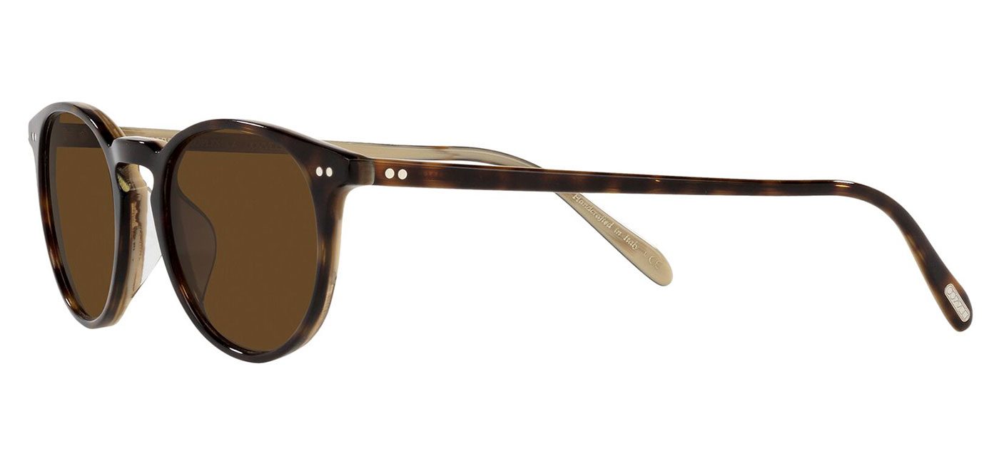Oliver Peoples OV5004SU Riley Sunglasses - Horn / Tru Brown Polarised ...