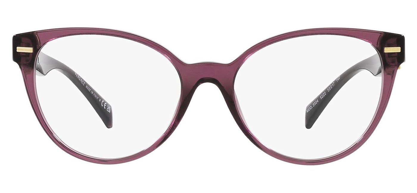 versace glasses purple frame