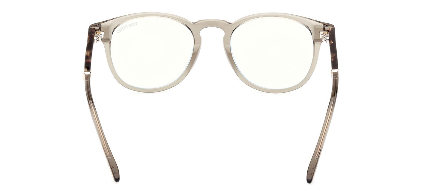 Tom Ford FT5891B Glasses Light Green Tortoise+Black