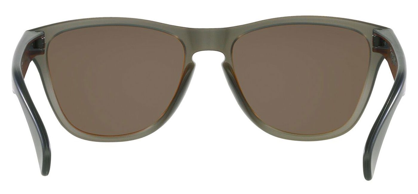 Oakley Frogskins XS Sunglasses Matte Grey Smoke / Prizm 24k Polarised