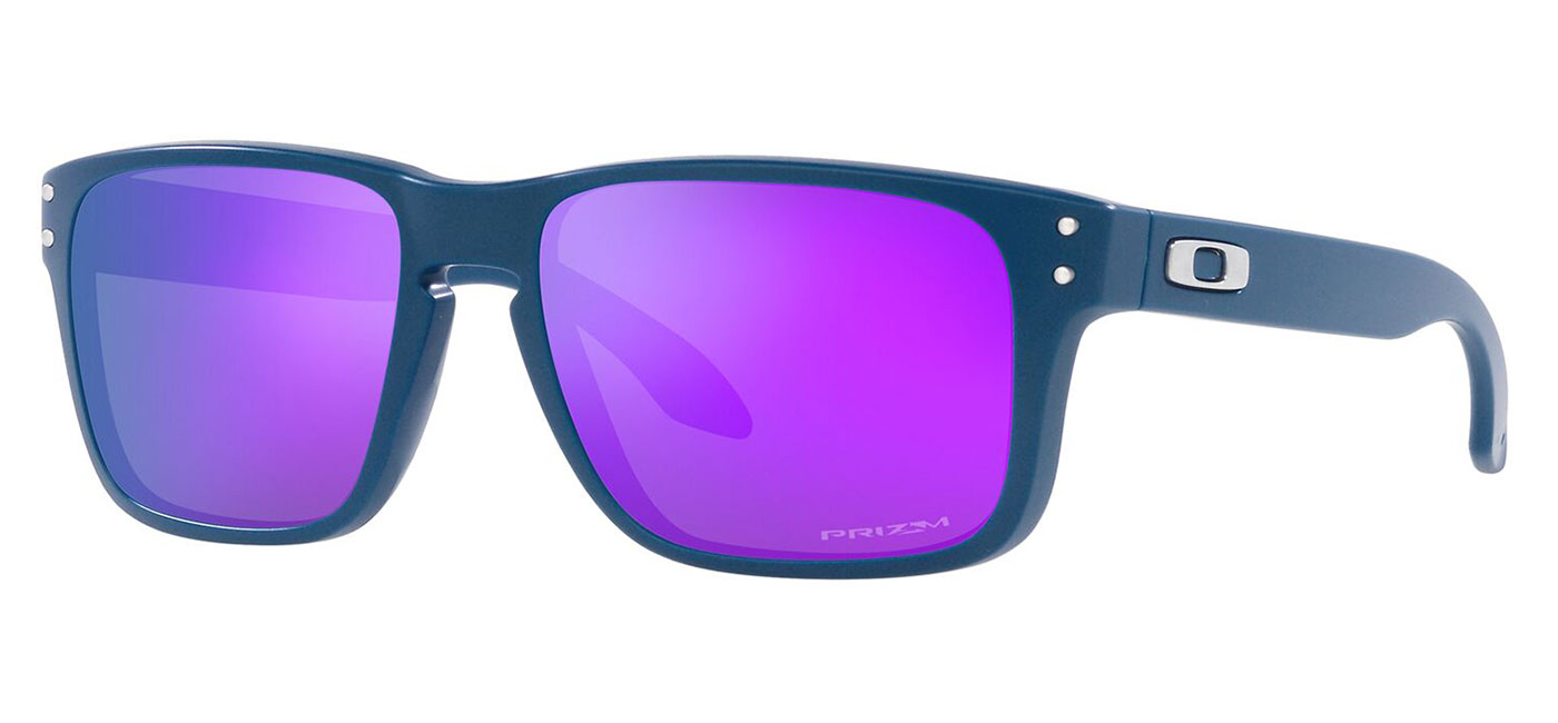 Oakley Holbrook XS Sunglasses Matte Poseidon / Prizm Violet