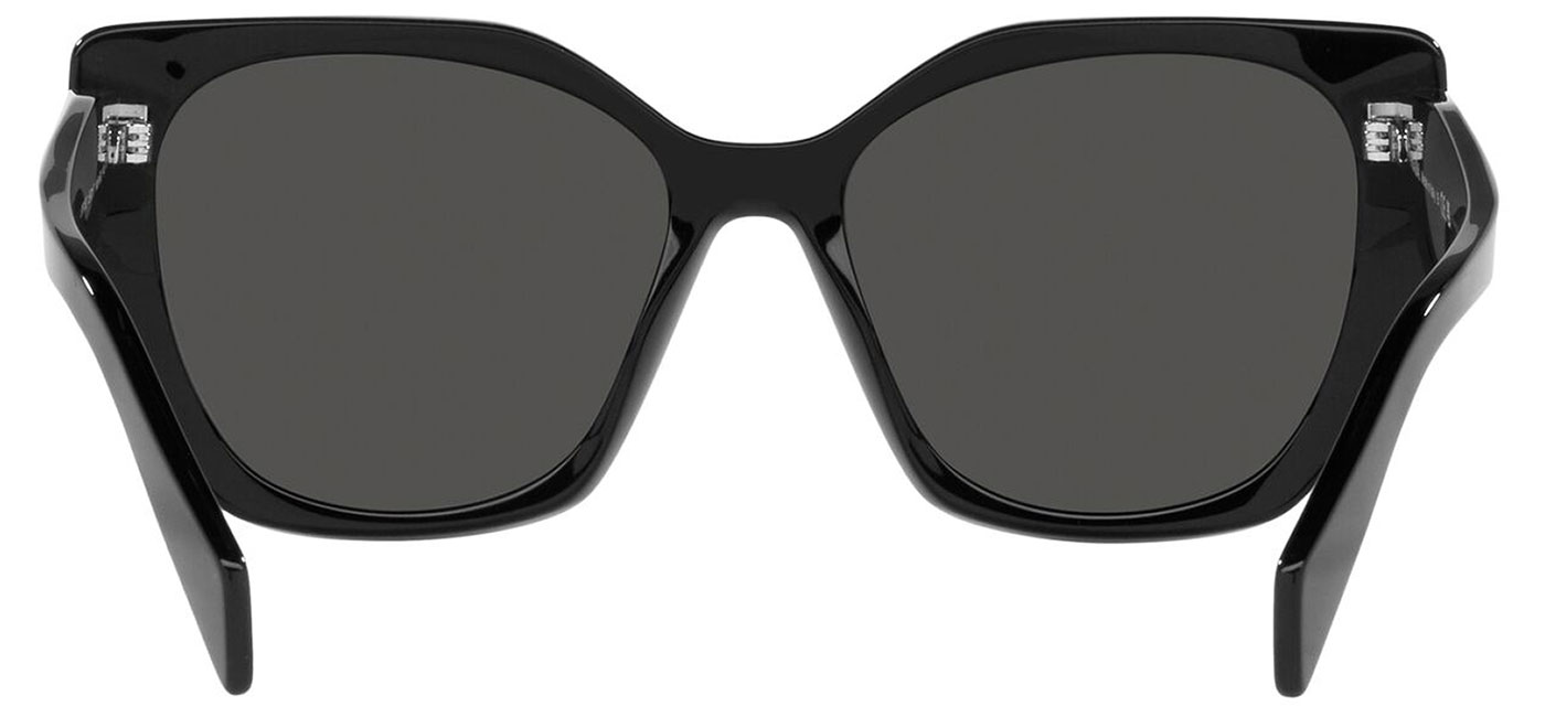 Prada PR19ZS Sunglasses Black Dark Grey Tortoise Black