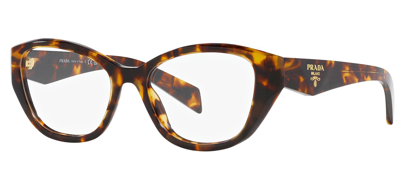 Prada PR21ZV Glasses - Honey Tortoise - Tortoise+Black