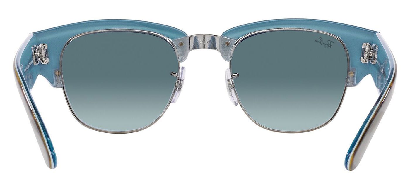 RayBan RB0316S Mega Clubmaster Havana On Gunmetal / Blue Gradient