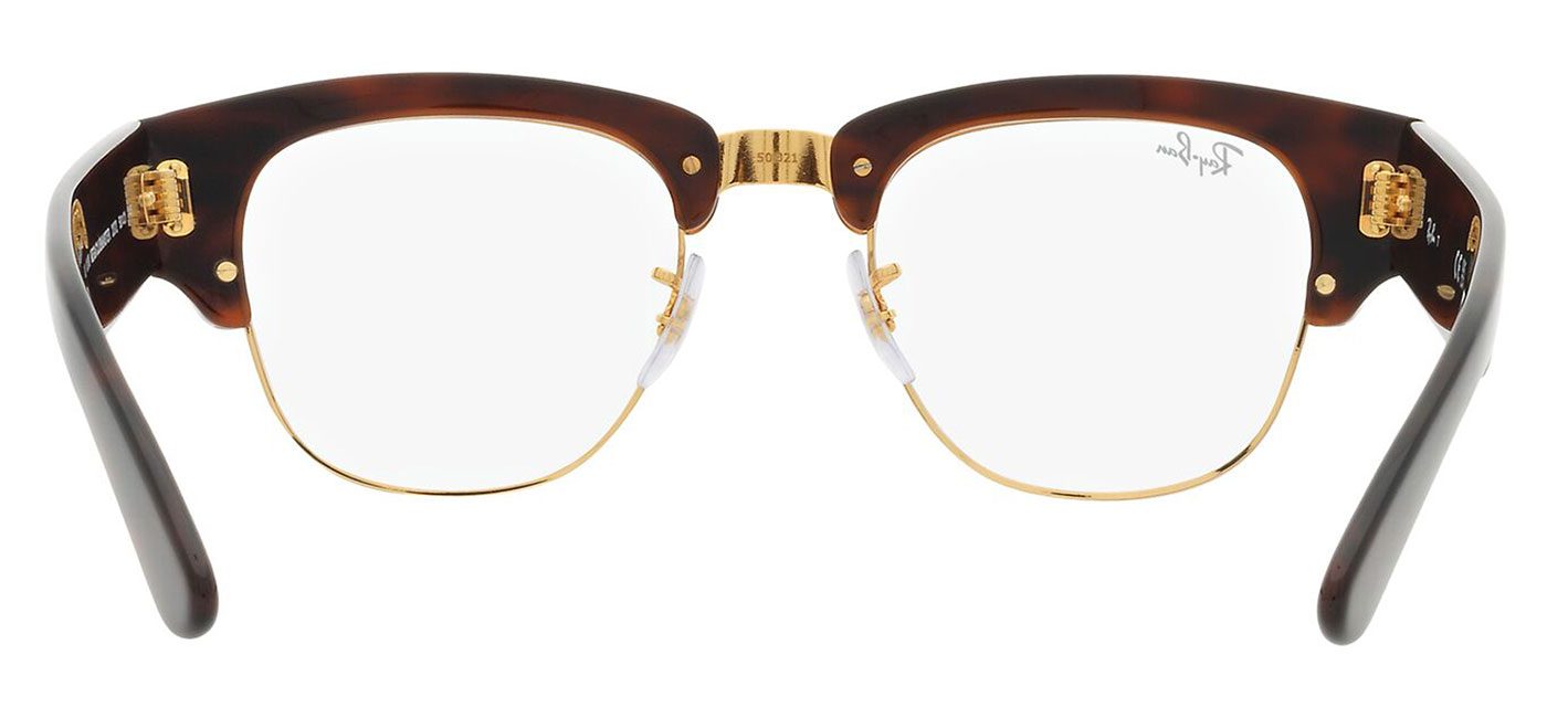 Ray-Ban RX0316V Mega Clubmaster Glasses - Polished Tortoise on Gold ...
