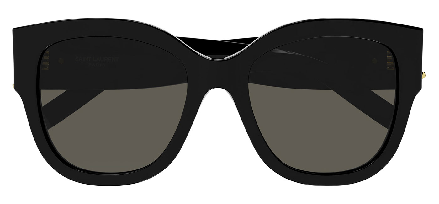 Saint Laurent SL M95/F Sunglasses - Black / Grey - Tortoise+Black