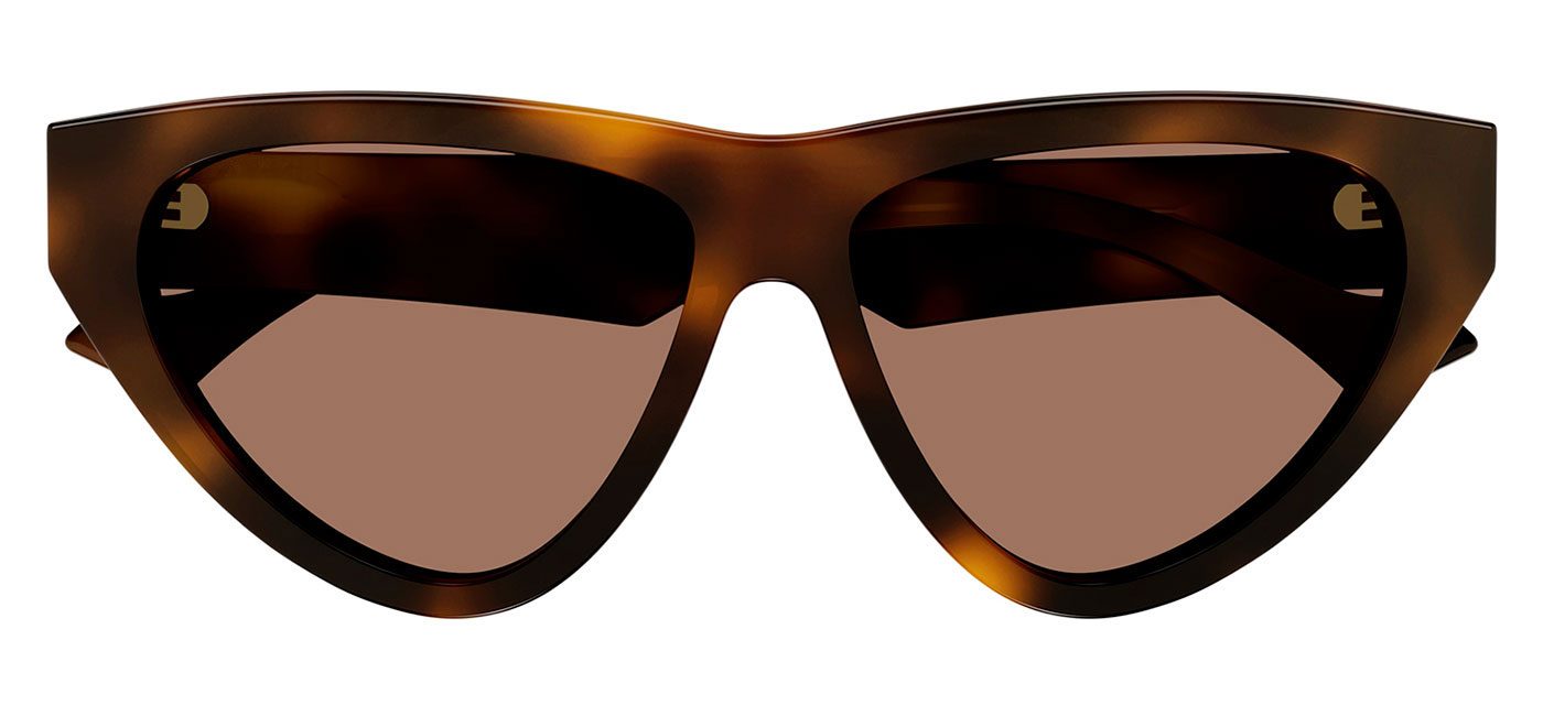 Gucci GG1333S Prescription Sunglasses Havana / Brown Tortoise+Black