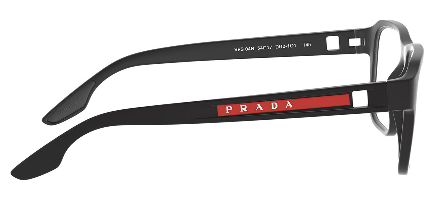 Prada Linea Rossa PS04NV Glasses - Matte Black - Tortoise+Black
