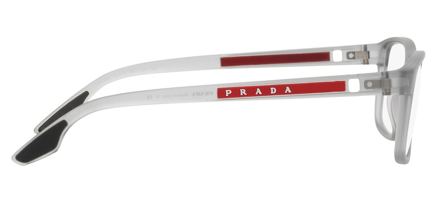 Prada Linea Rossa PS09OV Glasses - Grey Transparent - Tortoise+Black