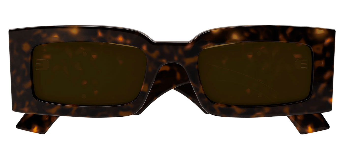 Gucci GG1425S Prescription Sunglasses Havana / Brown Tortoise+Black