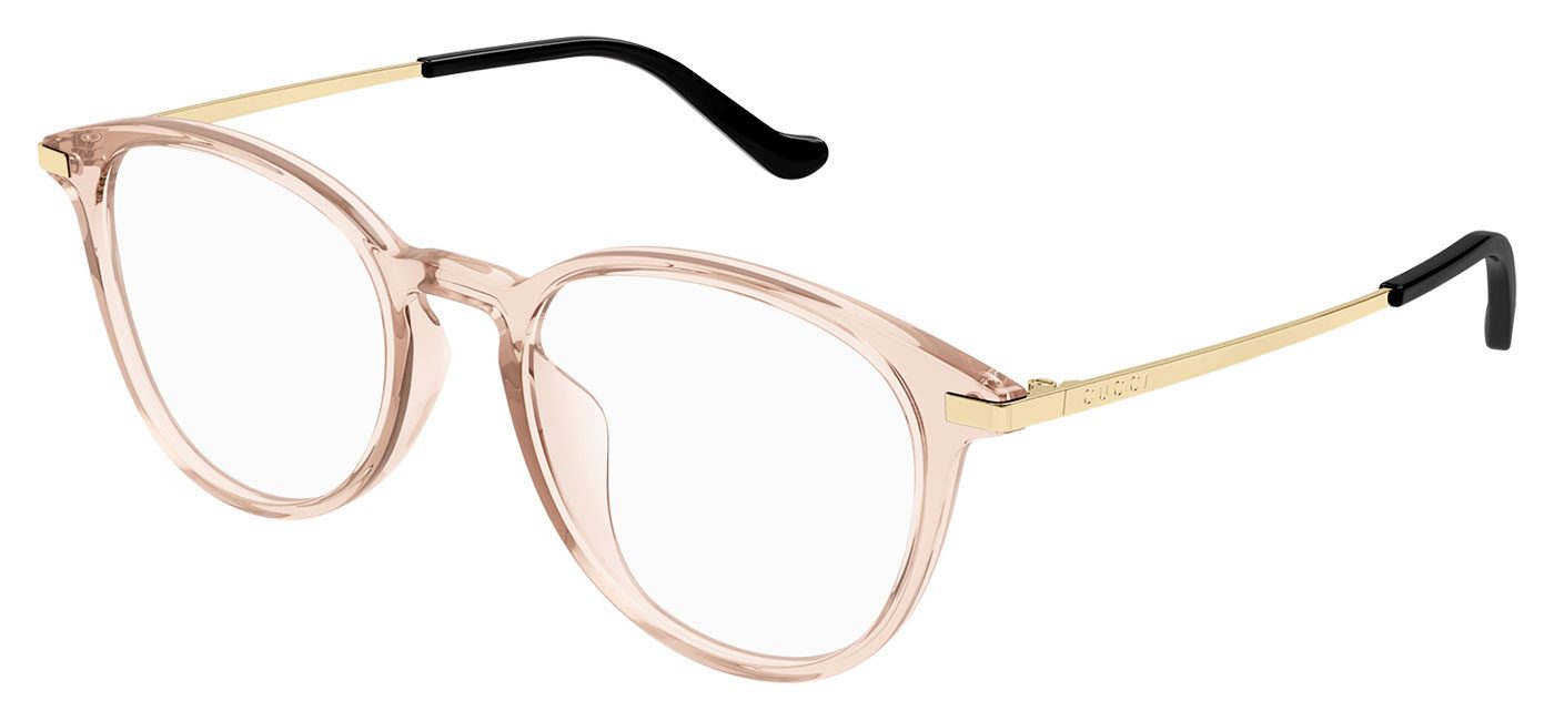 Gucci GG1466OA Glasses - Pink - Tortoise+Black
