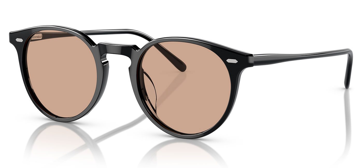 Oliver Peoples OV5529U N.02 Sunglasses Black Dusk Beach Tortoise Black