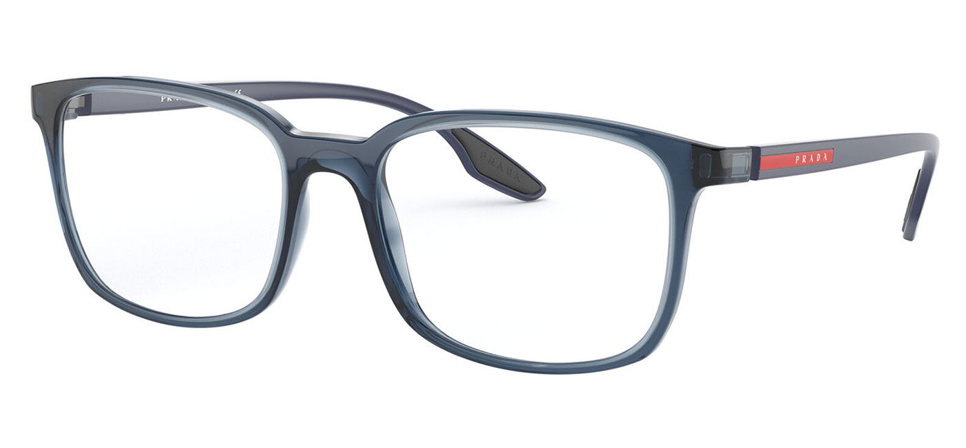 Prada Linea Rossa PS05MV Glasses - Blue - Tortoise+Black
