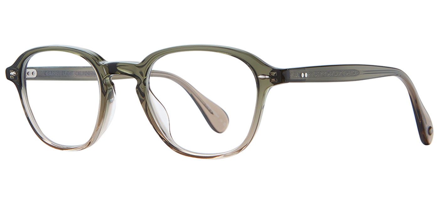 Garrett Leight Gilbert Glasses - Cyprus Fade - Tortoise+Black