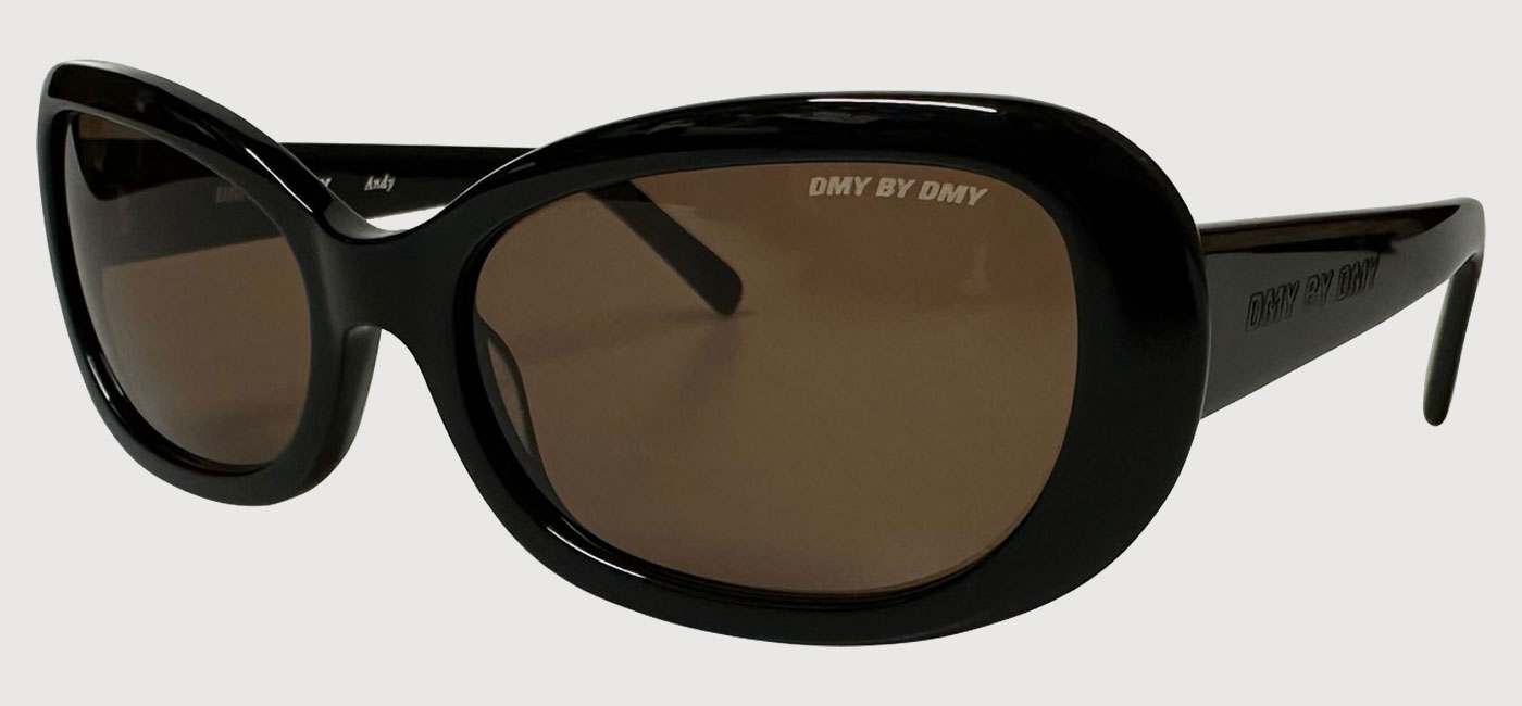 DMY BY DMY Andy Sunglasses - Black / Brown - Tortoise+Black