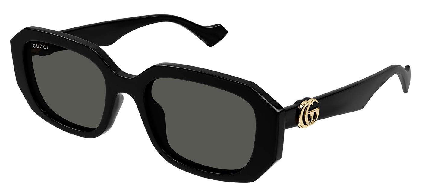 GUCCI Black square framed oversized glasses! #Gucci... - Depop
