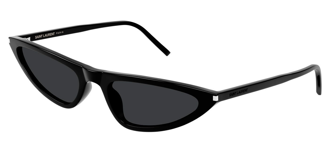 SAINT LAURENT ブラック サングラス Saint Laurent SL 703 Sunglasses - Black / Black - Tortoise+Black