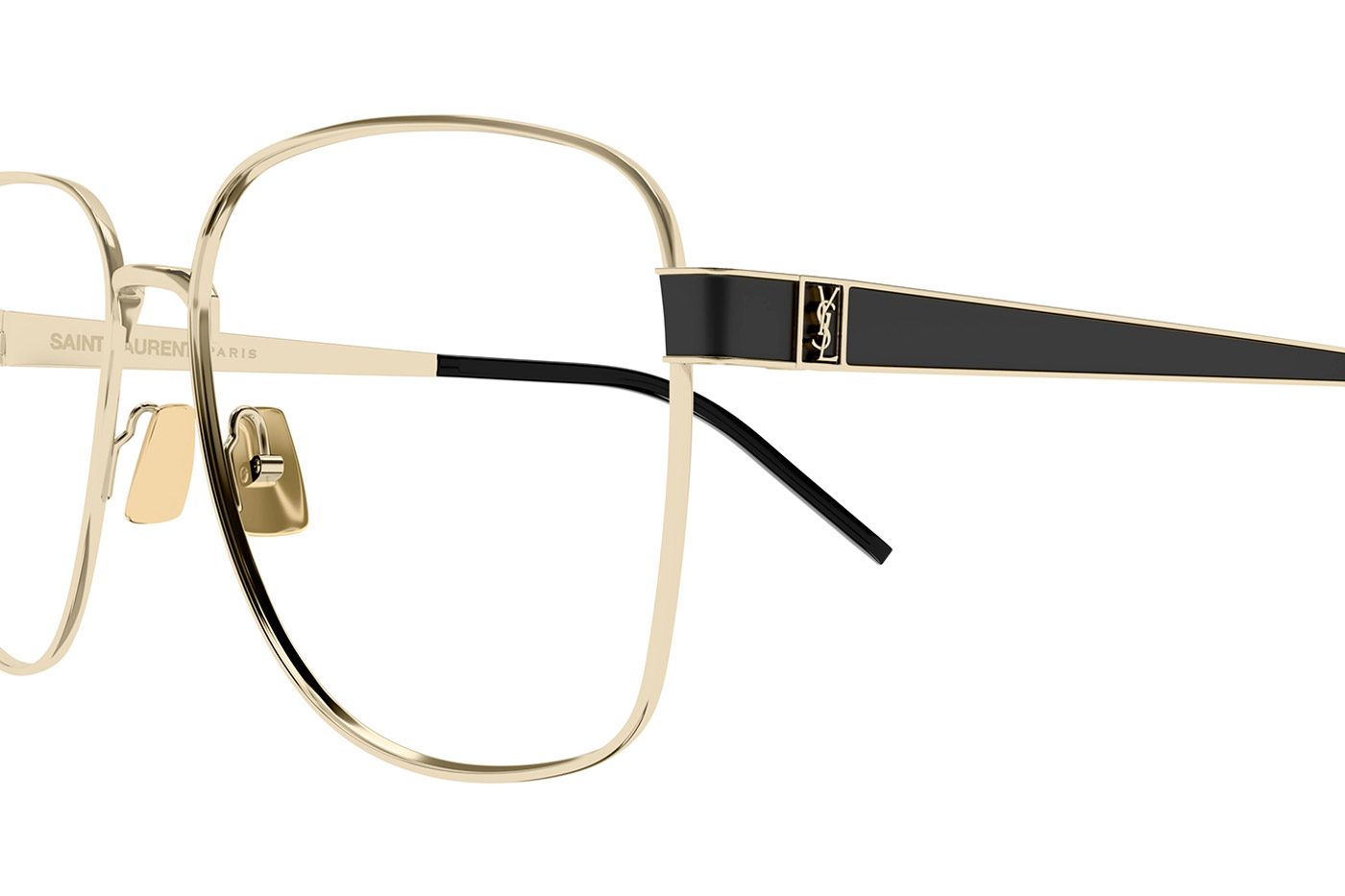Saint Laurent SL M134 Glasses Gold Tortoise Black