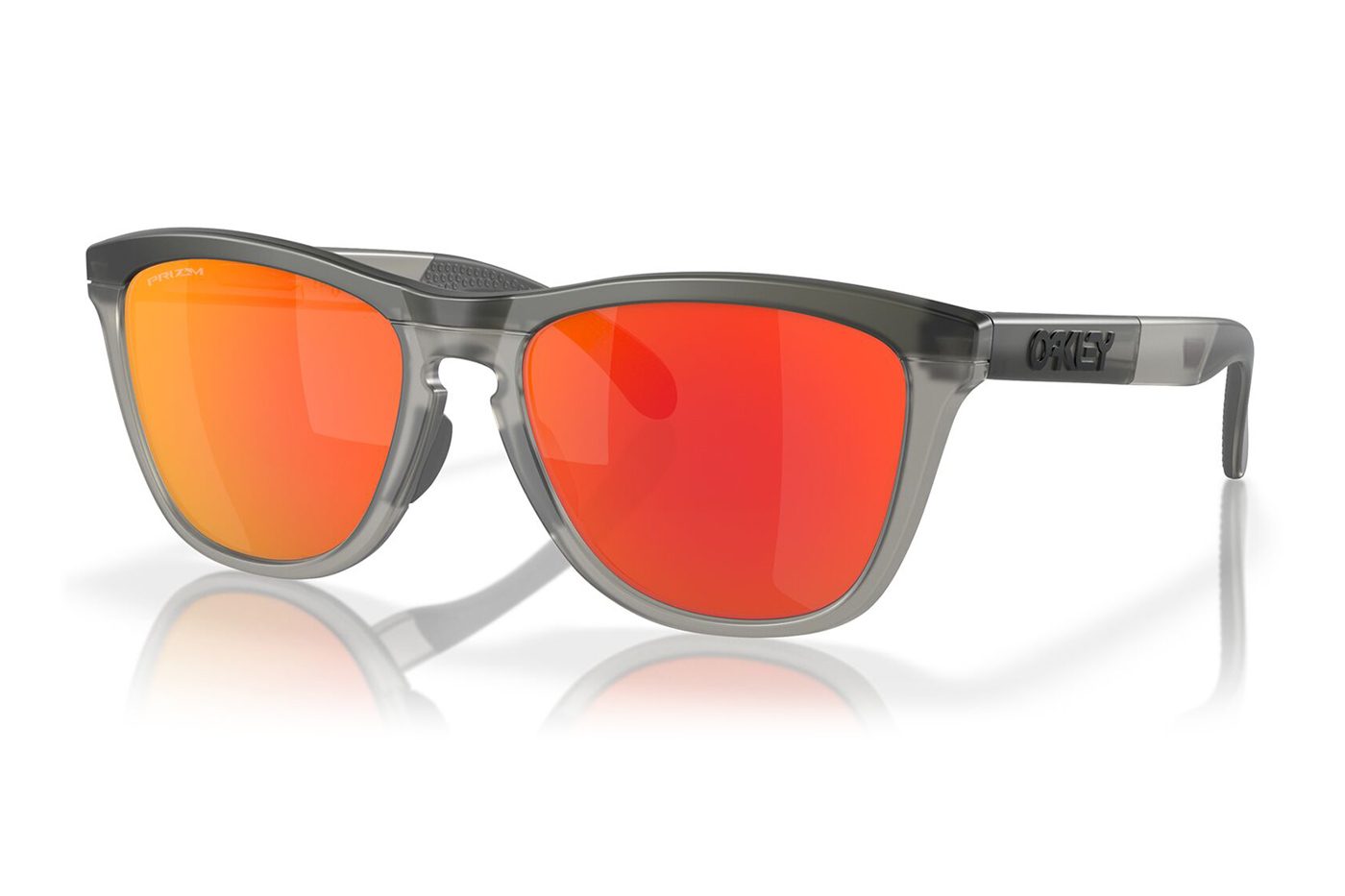 Oakley Frogskins Range Sunglasses - Matte Grey Smoke and Oakley Frogskins Range Sunglasses - Matte Grey Smoke and