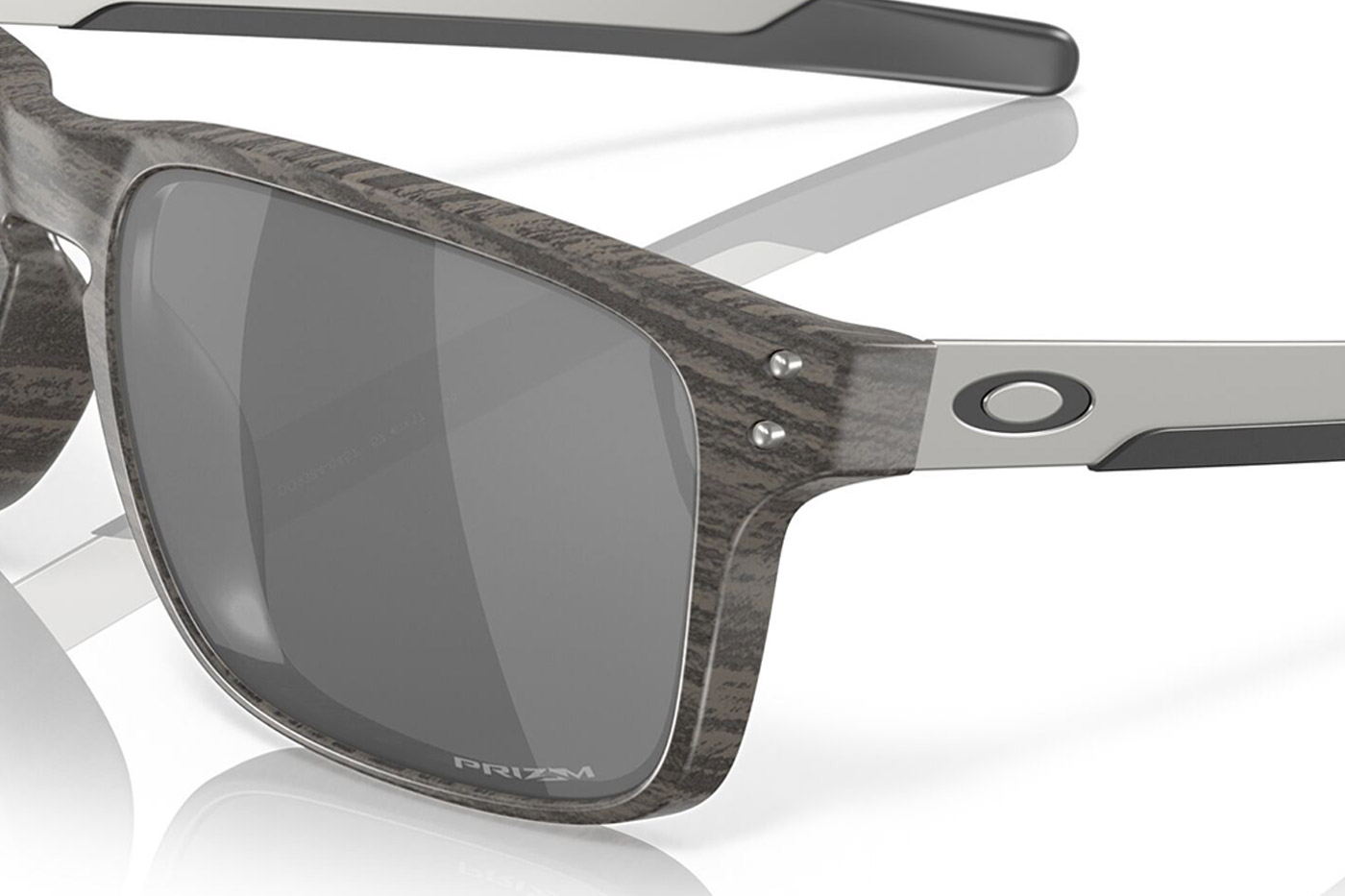 Oakley Holbrook Mix Sunglasses Woodgrain Prizm Black