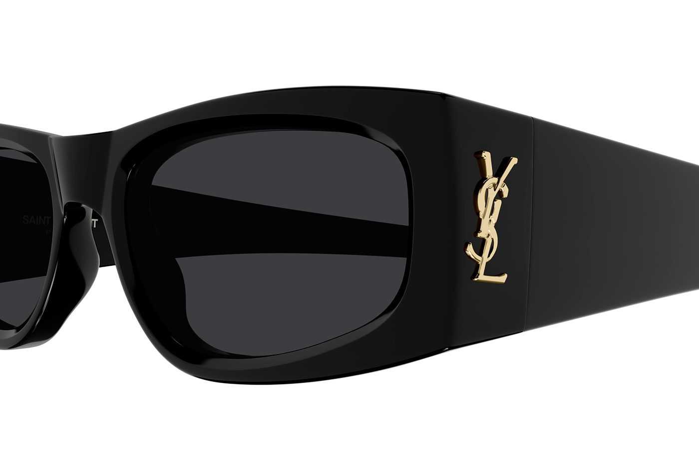 Saint Laurent SL M140 Sunglasses - Black / Black - Tortoise+Black