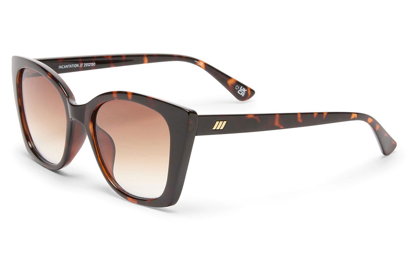 Le Specs Incantation Sunglasses -Tort / Brown Gradient